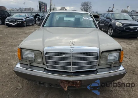 1986 Mercedes-Benz 420 Sel из США, поврежденный, VIN WDBCA35D2GA246302